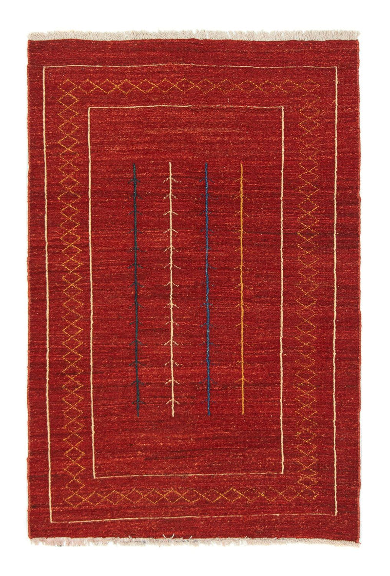 Gabbeh Teppich - Perser 112 x 175 cm - rot