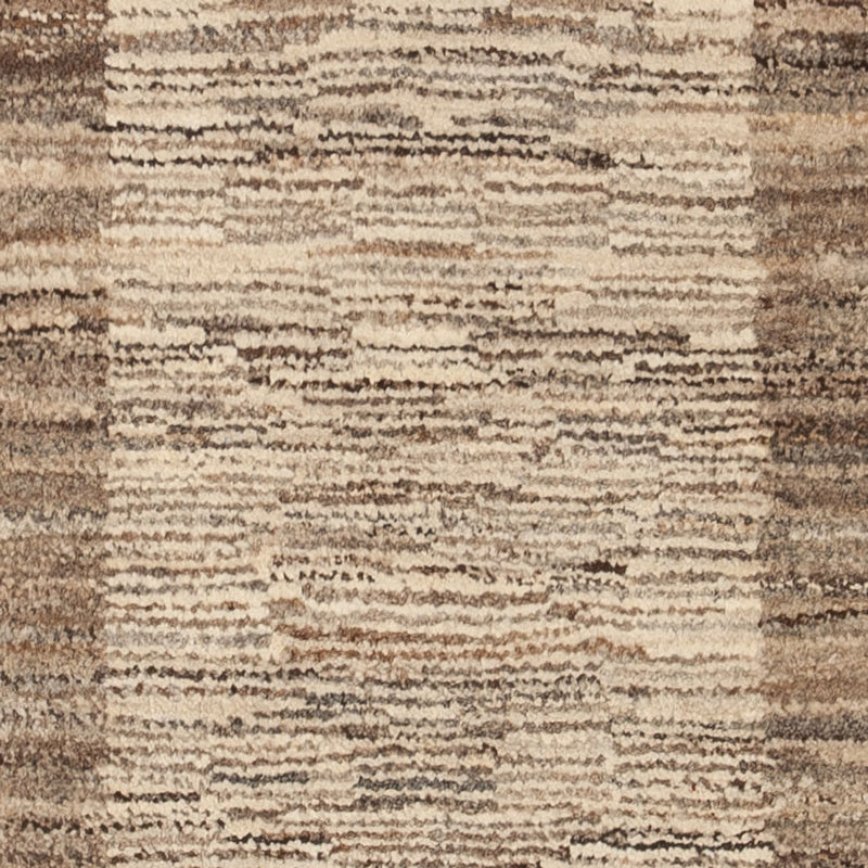 Gabbeh Persisch Teppich 76x122cm - Perserteppich Wollteppich - natur