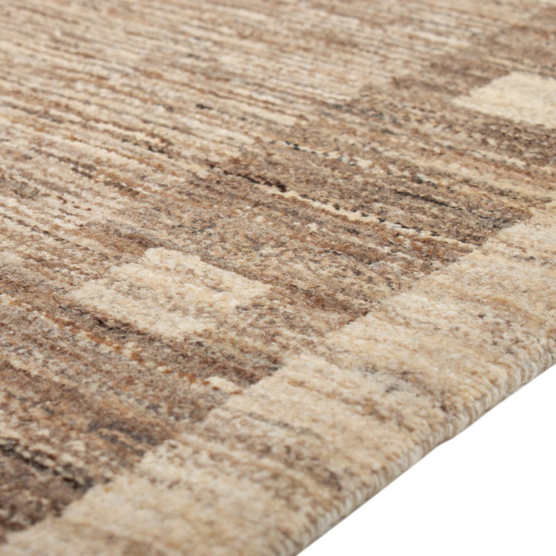 Gabbeh Persisch Teppich 77x126cm - Perserteppich Wollteppich - natur