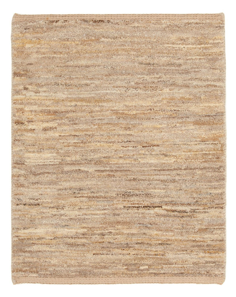 Gabbeh Persisch Teppich 77x97cm - Perserteppich Wollteppich - natur