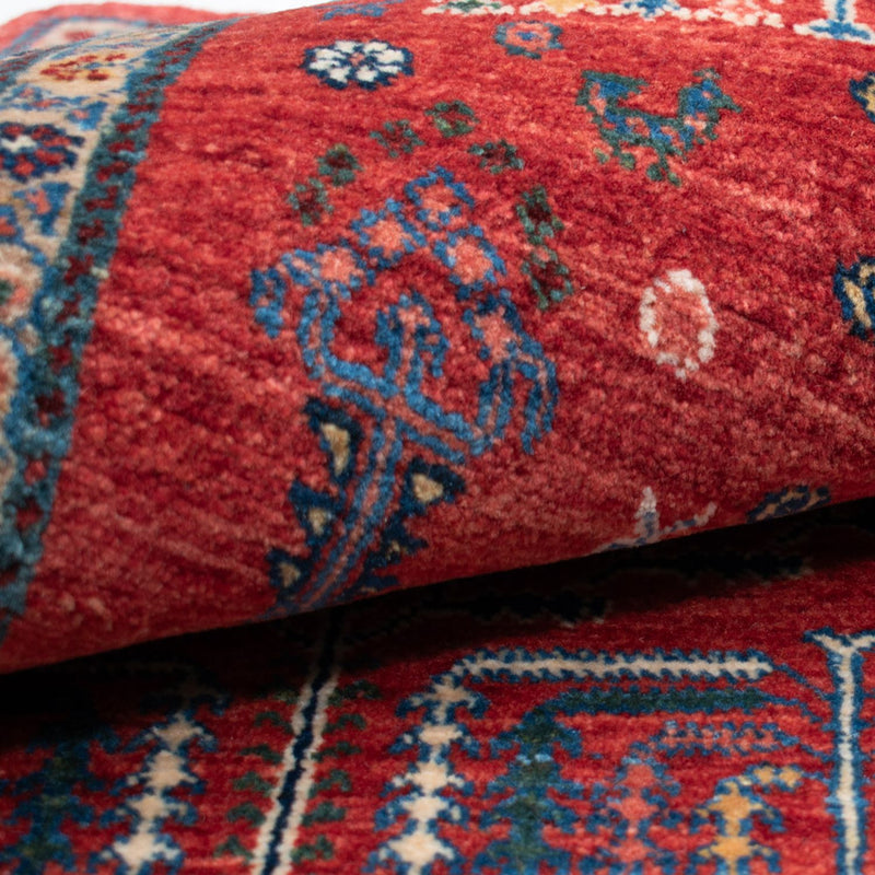 Kaschkuli Teppich 85x120cm - Perserteppich - rot