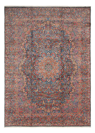 Rafsanjan Teppich 345x494cm - Perserteppich - blau