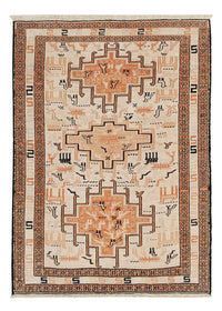 Kelim Seide Teppich 71x100cm - beige – product image