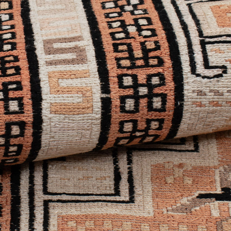 Kelim Seide Teppich 63x107cm - beige