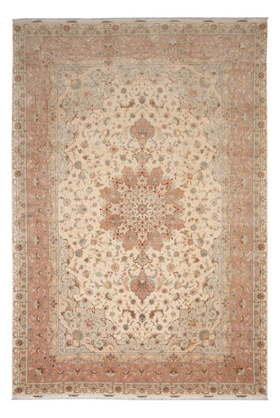 Täbriz - 70 Raj Teppich 394x600cm - Perserteppich - beige