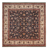 Kaschmar Teppich 388x388cm - Perserteppich - dunkelblau – product image