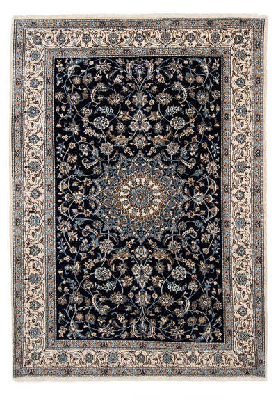 Nain Teppich 201x290cm - Perserteppich - schwarz