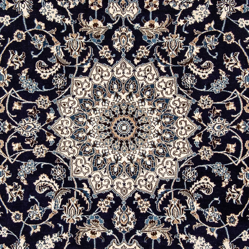 Nain Teppich 194x297cm - Perserteppich - dunkelblau