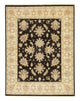 Farahan Teppich 149x194cm - Perserteppich - dunkelgrau