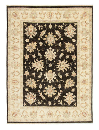Ziegler Teppich 147x200cm - Orientteppich - anthrazit