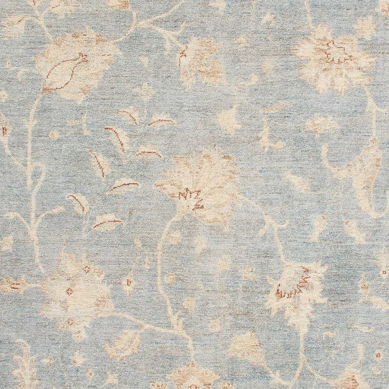 Ziegler Teppich 170x251cm - Orientteppich - hellblau