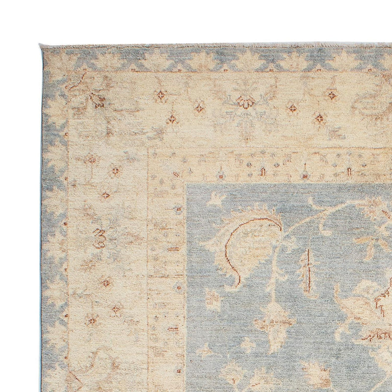 Ziegler Teppich 170x251cm - Orientteppich - hellblau