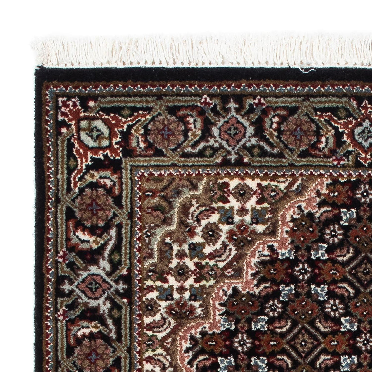 Perserteppich - Täbriz 73 x 140 cm - dunkelblau