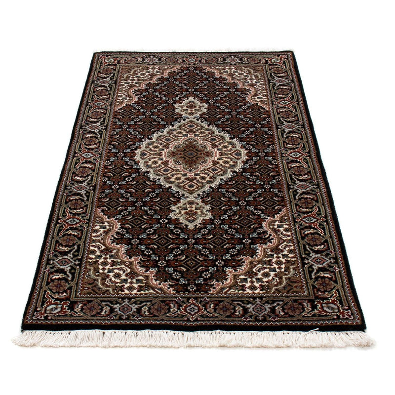 Perserteppich - Täbriz 73 x 140 cm - dunkelblau