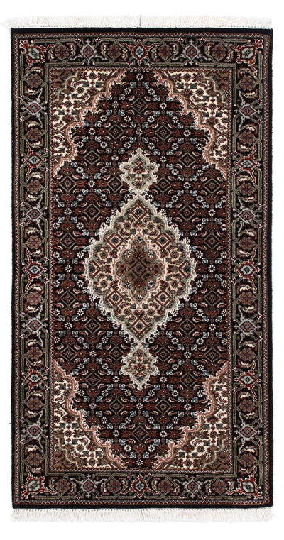 Täbriz Teppich 73x141cm - Orientteppich - dunkelblau
