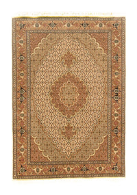Täbriz Teppich 106x145cm - Perserteppich - beige – product image