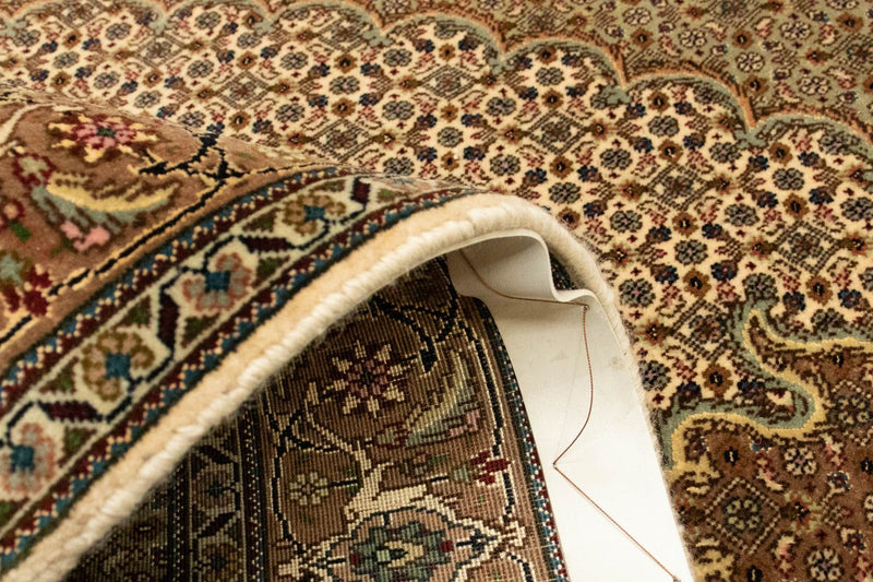 Täbriz Teppich 106x145cm - Perserteppich - beige