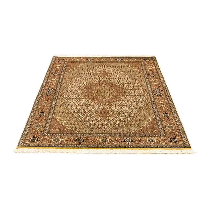 Täbriz Teppich 106x145cm - Perserteppich - beige