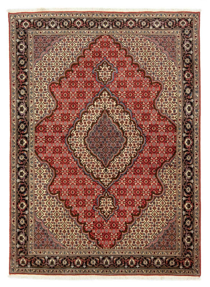 Täbriz Teppich 145x205cm - Orientteppich - rost