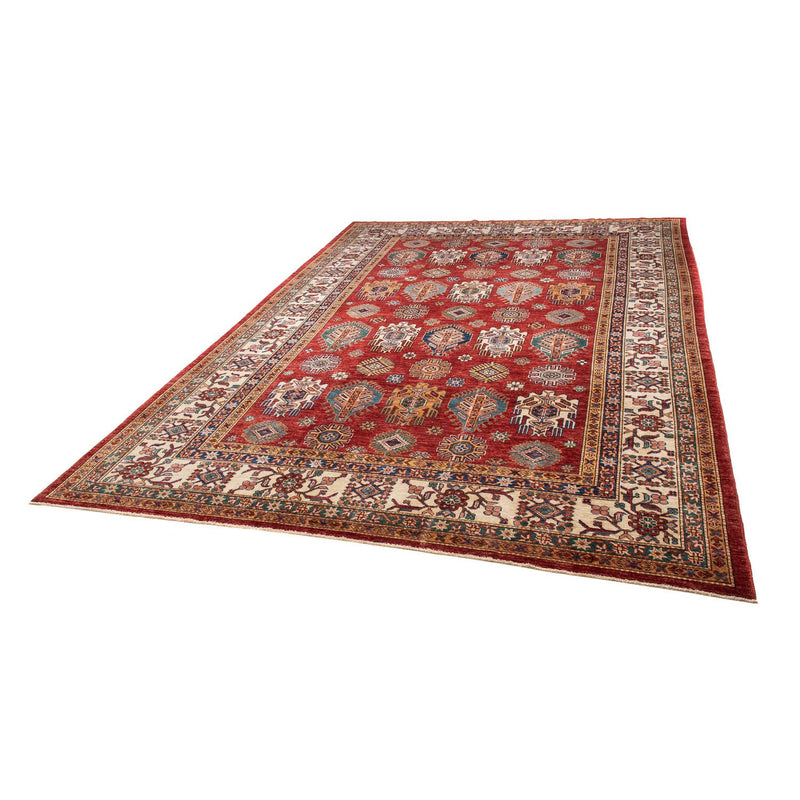 Kazak Teppich 211x289cm - Orientteppich - dunkelrot