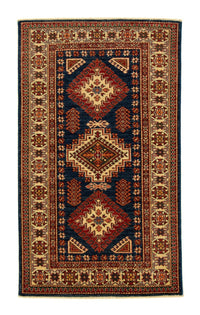Kazak Teppich 93x157cm - Orientteppich - dunkelblau – product image
