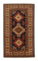 Kazak Teppich 93x157cm - Orientteppich - dunkelblau