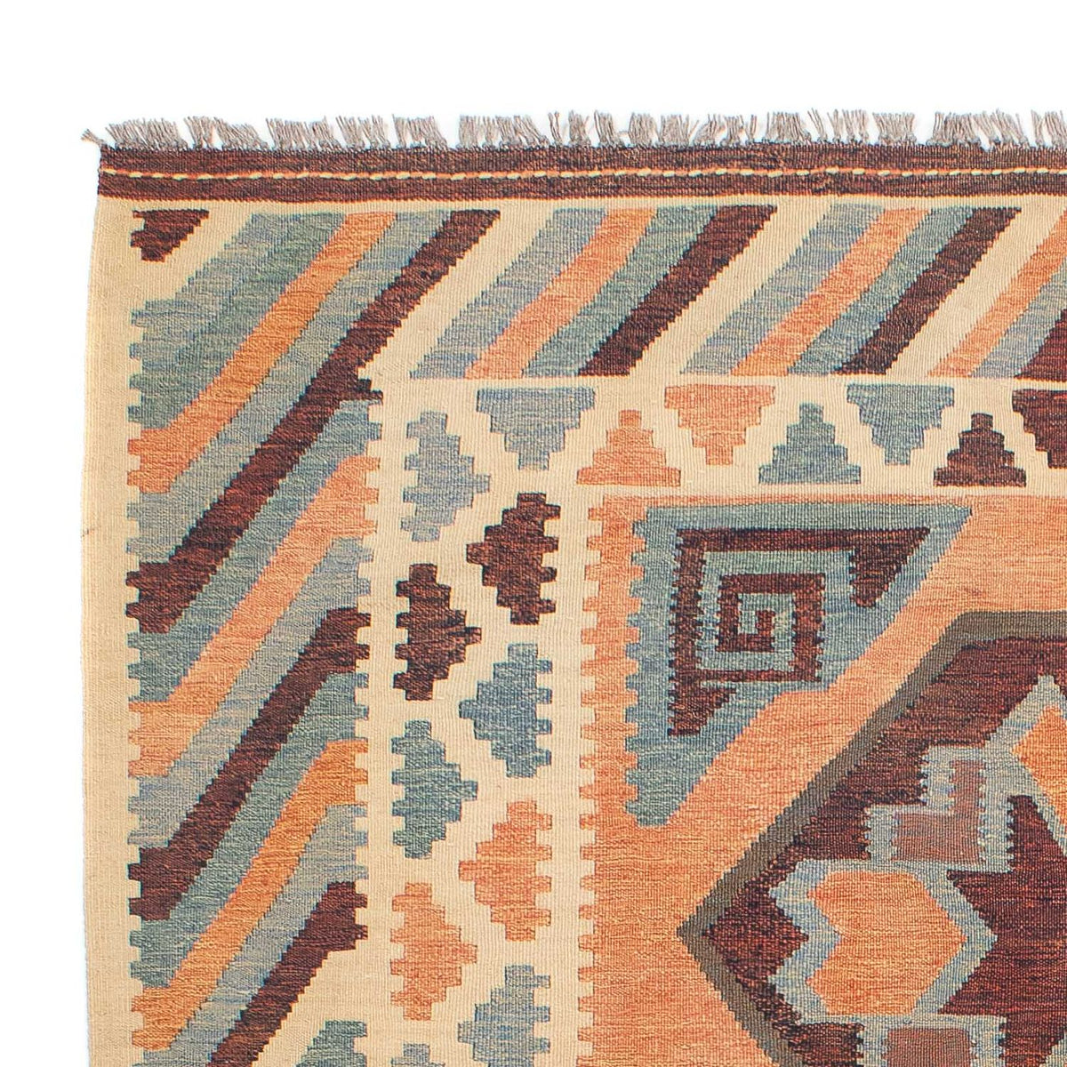 Kelim Fars Teppich 163x243cm - mehrfarbig