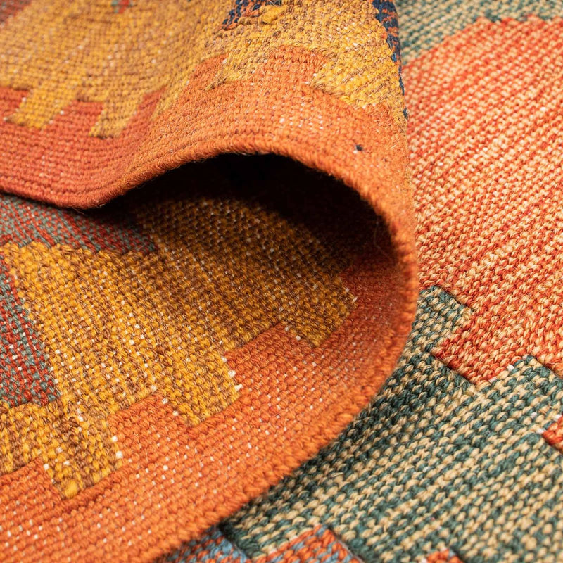 Kelim Fars Teppich 144x205cm - mehrfarbig