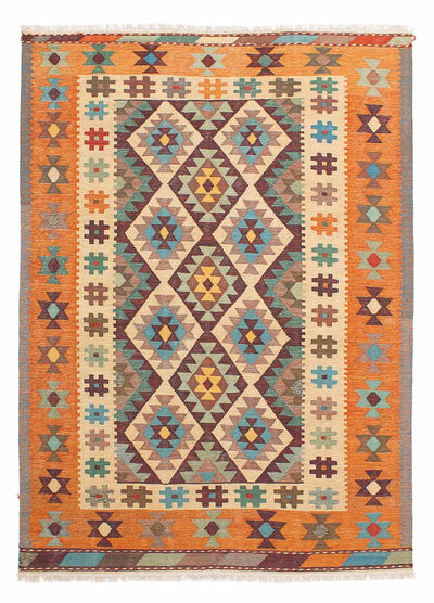 Kelim Fars Teppich 149x210cm - mehrfarbig
