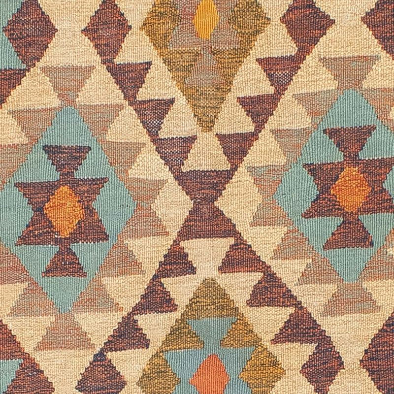 Kelim Modern Teppich 155x205cm - mehrfarbig