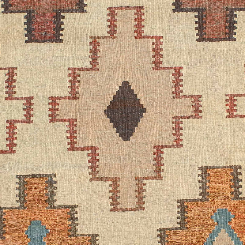 Kelim Fars Teppich 158x205cm - mehrfarbig