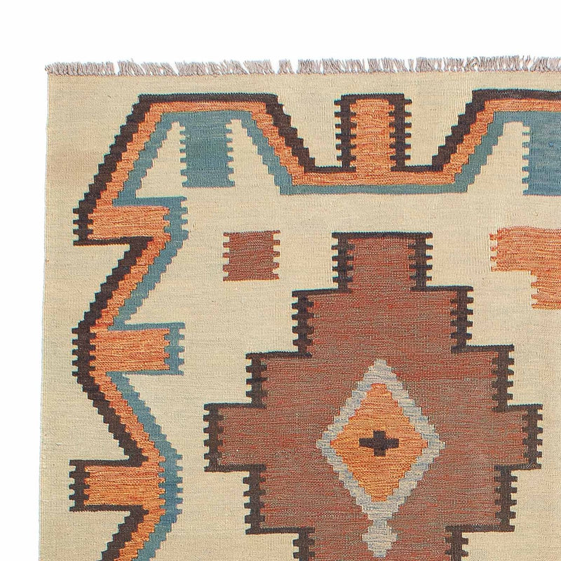 Kelim Fars Teppich 158x205cm - mehrfarbig