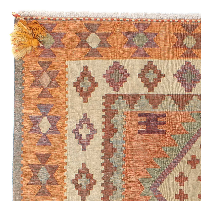 Kelim Modern Teppich 150x203cm - mehrfarbig