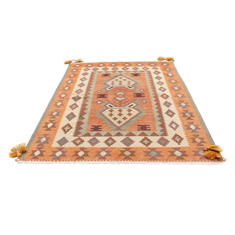 Kelim Modern Teppich 150x203cm - mehrfarbig