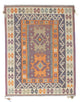 Kelim Modern Teppich 161x211cm - mehrfarbig