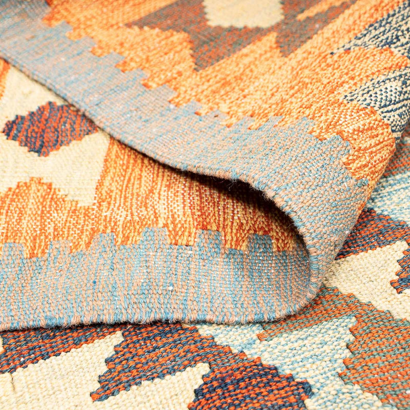 Kelim Fars Teppich 147x205cm - mehrfarbig