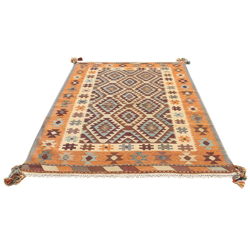 Kelim Fars Teppich 147x205cm - mehrfarbig