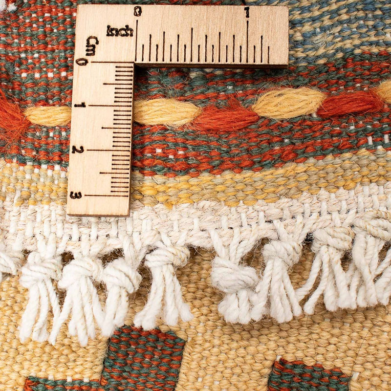 Kelim Fars Teppich 147x205cm - mehrfarbig