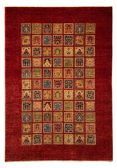 Bachtiari Teppich 250x347cm - Perserteppich - dunkelrot