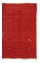 Gabbeh Teppich - Indus 120 x 180 cm - rot