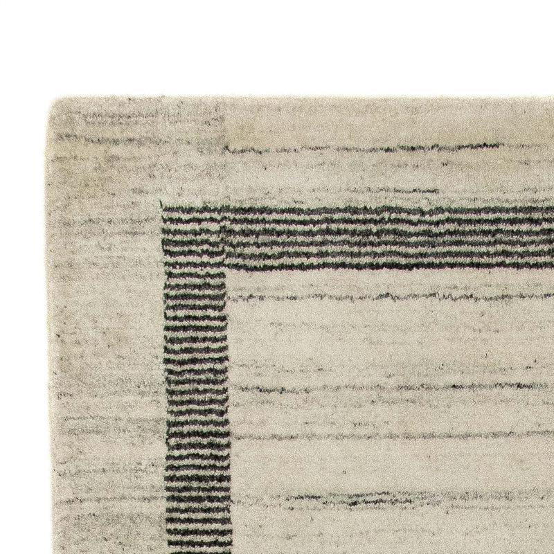 Gabbeh Teppich - Loribaft Perser 70 x 140 cm - grau