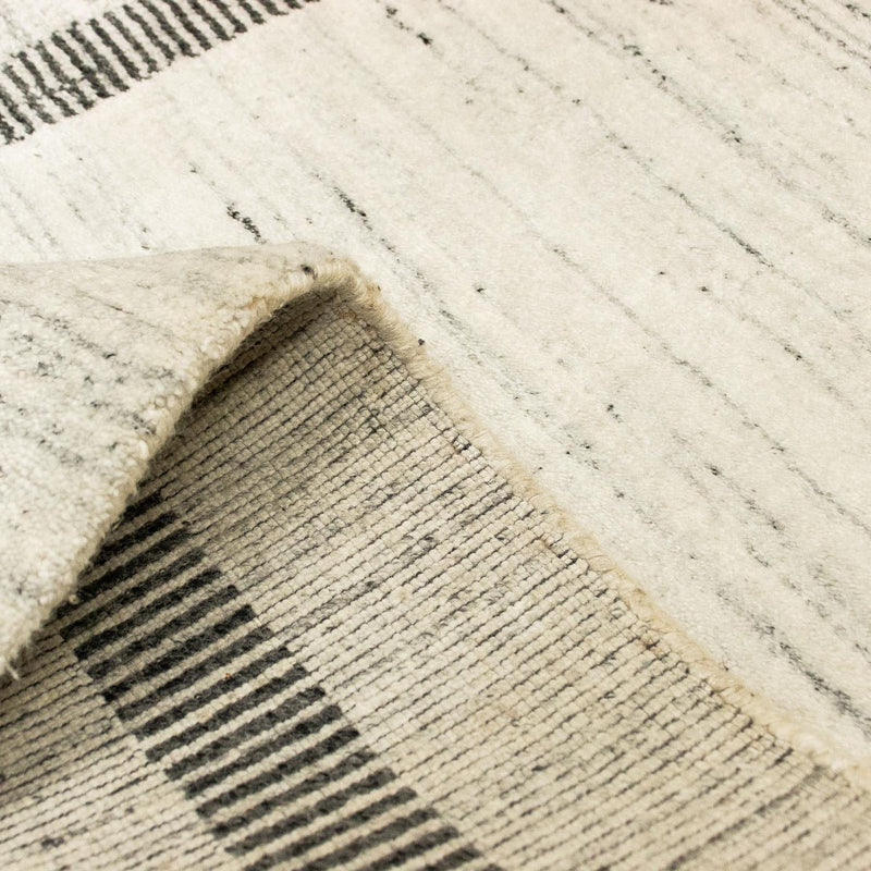 Gabbeh Teppich - Loribaft Perser 70 x 140 cm - grau