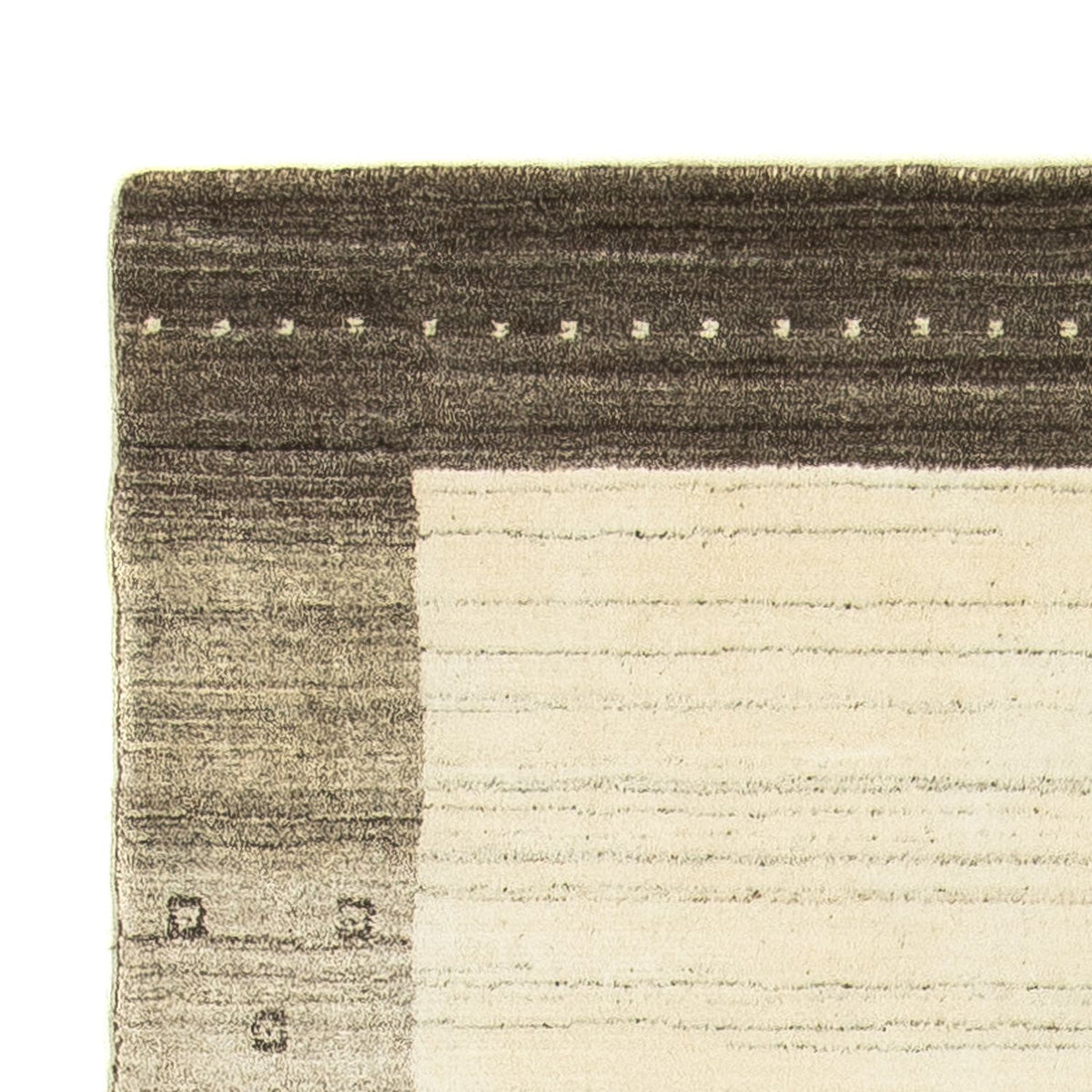 Loribaft Teppich Perser 90x160cm - Orientteppich - beige