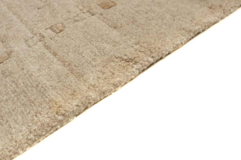 Nepal Teppich 90x160cm - Wollteppich - beige