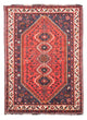 Shiraz Teppich 116x155cm - Perserteppich - dunkelrot