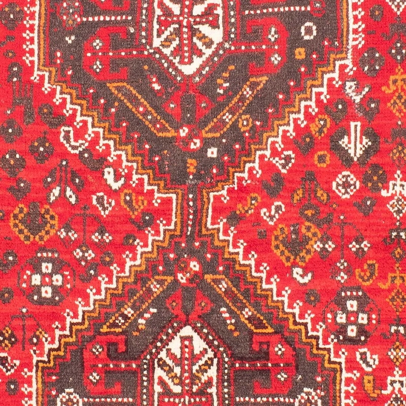 Shiraz Teppich 112x160cm - Perserteppich - dunkelrot