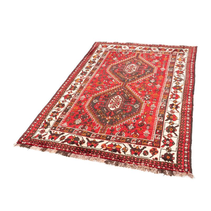 Shiraz Teppich 112x160cm - Perserteppich - dunkelrot