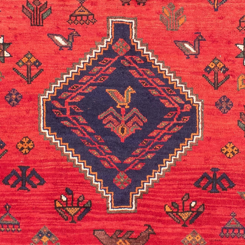Shiraz Teppich 210x277cm - Perserteppich - rot