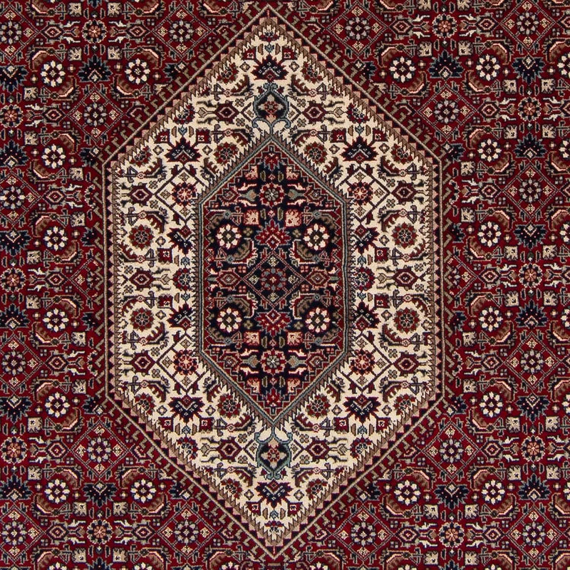 Perserteppich - Bidjar - Royal 202 x 297 cm Wohnzimmer Teppich - dunkelrot