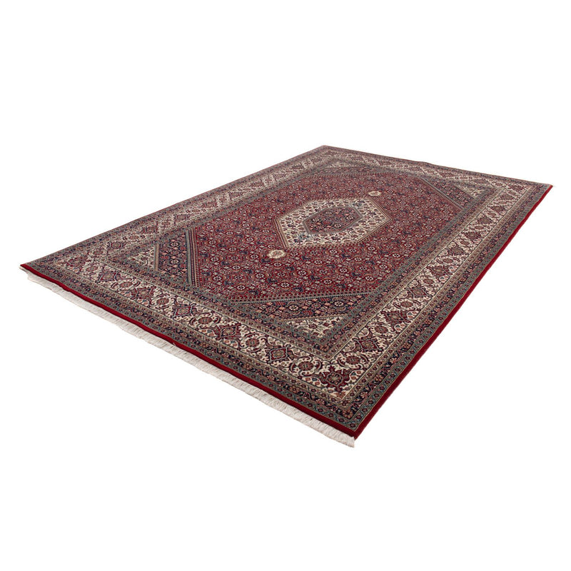 Perserteppich - Bidjar - Royal 202 x 297 cm Wohnzimmer Teppich - dunkelrot